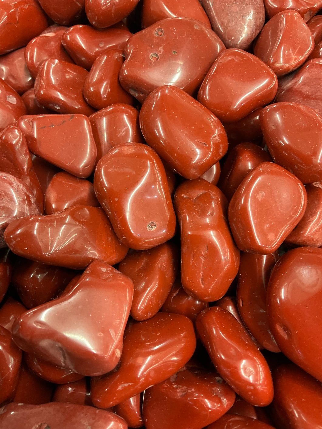 Red Jasper Tumbled – Earth Gems Ltd - Main Image