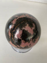 Load image into Gallery viewer, Rhodonite sphere
