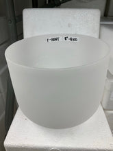 Load image into Gallery viewer, 8” Frosted Crystal Singing Bowls (only available for local pick up)
