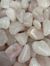 Load image into Gallery viewer, Rose Quartz Tumbled - 4 stones
